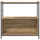 Bogreol Artisan Egetræ 80 x 30 x 78,5 cm Konstrueret træ