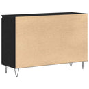 Sideboard Sort eg 101,5 x 35 x 70 cm Konstrueret træ