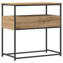 Konsolbord Artisan Egetræ 75 x 40 x 75 cm Konstrueret træ