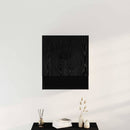 Væghængt skab Sort eg 60 x 31 x 70 cm Konstrueret træ