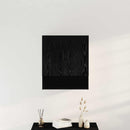Væghængt skab Sort eg 60 x 31 x 70 cm Konstrueret træ