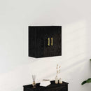 Væghængt skab Sort eg 60 x 31 x 70 cm Konstrueret træ