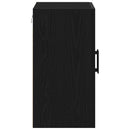 Væghængt skab Sort eg 60 x 31 x 60 cm Konstrueret træ