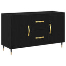 Sideboard Sort eg 100 x 36 x 60 cm Konstrueret træ