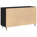 Sideboard Sort eg 100 x 36 x 60 cm Konstrueret træ