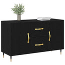 Sideboard Sort eg 100 x 36 x 60 cm Konstrueret træ