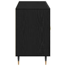Sideboard Sort eg 100 x 36 x 60 cm Konstrueret træ