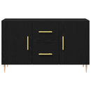 Sideboard Sort eg 100 x 36 x 60 cm Konstrueret træ