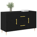 Sideboard Sort eg 100 x 36 x 60 cm Konstrueret træ