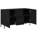Sideboard Sort eg 100 x 36 x 60 cm Konstrueret træ