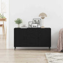 Sideboard Sort eg 100 x 36 x 60 cm Konstrueret træ