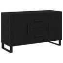 Sideboard Sort eg 100 x 36 x 60 cm Konstrueret træ