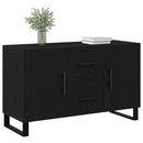 Sideboard Sort eg 100 x 36 x 60 cm Konstrueret træ