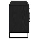 Sideboard Sort eg 100 x 36 x 60 cm Konstrueret træ