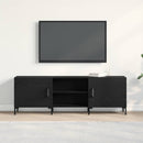 TV-møbelsæt Sort eg 150 x 30 x 50 cm Konstrueret træ