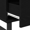 Sofabord Sort eg 90 x 50 x 36,5 cm Konstrueret træ