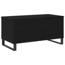 Sofabord Sort eg 90 x 44,5 x 45 cm Konstrueret træ