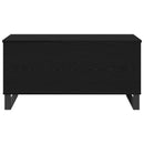 Sofabord Sort eg 90 x 44,5 x 45 cm Konstrueret træ