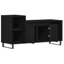 TV-møbelsæt Sort eg 100 x 35 x 55 cm Konstrueret træ