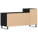 TV-møbelsæt 100 x 35 x 55 cm Sort eg Konstrueret træ