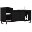 TV-møbelsæt 100 x 35 x 55 cm Sort eg Konstrueret træ
