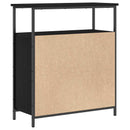 Sideboard Sort eg 70 x 30 x 80 cm Konstrueret træ
