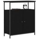 Sideboard Sort eg 70 x 30 x 80 cm Konstrueret træ