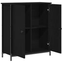 Sideboard Sort eg 70 x 30 x 80 cm Konstrueret træ