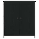 Sideboard Sort eg 70 x 30 x 80 cm Konstrueret træ