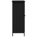 Sideboard Sort eg 70 x 30 x 80 cm Konstrueret træ