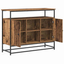 Sideboard Gammelt træ 100 x 35 x 80 cm Konstrueret træ