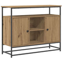 Sideboard Artisan Egetræ 100 x 35 x 80 cm Konstrueret træ