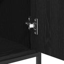 Sideboard Sort eg 100 x 35 x 80 cm Konstrueret træ