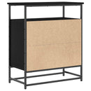 Sideboard Sort eg 69 x 35 x 80 cm Konstrueret træ