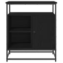 Sideboard Sort eg 69 x 35 x 80 cm Konstrueret træ