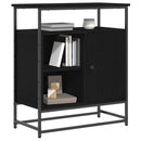 Sideboard Sort eg 69 x 35 x 80 cm Konstrueret træ