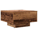 Sofabord Gammelt træ 55 x 55 x 31 cm Konstrueret træ