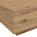Sofabord Artisan Egetræ 55 x 55 x 31 cm Konstrueret træ