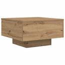 Sofabord Artisan Egetræ 55 x 55 x 31 cm Konstrueret træ
