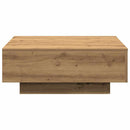 Sofabord Artisan Egetræ 80 x 80 x 31 cm