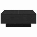 Sofabord Sort eg 80 x 80 x 31 cm