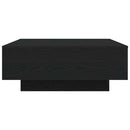 Sofabord Sort eg 80 x 80 x 31 cm Konstrueret træ