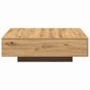 Sofabord Artisan Egetræ 100 x 100 x 31 cm