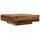 Sofabord Gammelt træ 100 x 100 x 31 cm Konstrueret træ