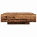 Sofabord Gammelt træ 100 x 100 x 31 cm Konstrueret træ