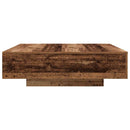 Sofabord Gammelt træ 100 x 100 x 31 cm Konstrueret træ