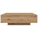 Sofabord Artisan Egetræ 100 x 100 x 31 cm Konstrueret træ