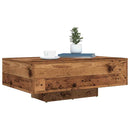 Sofabord Gammelt træ 85 x 55 x 31 cm Konstrueret træ