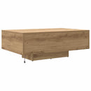 Sofabord Artisan Egetræ 85 x 55 x 31 cm Konstrueret træ