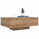 Sofabord Artisan Egetræ 85 x 55 x 31 cm Konstrueret træ